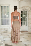 Amai Lace Skirt Beige