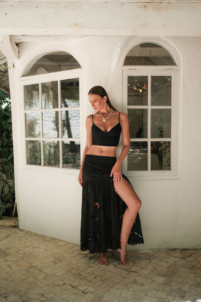 Amai Crop Top Black