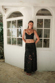Amai Lace Skirt Black