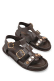 Jalen  Sandals - Dark Brown