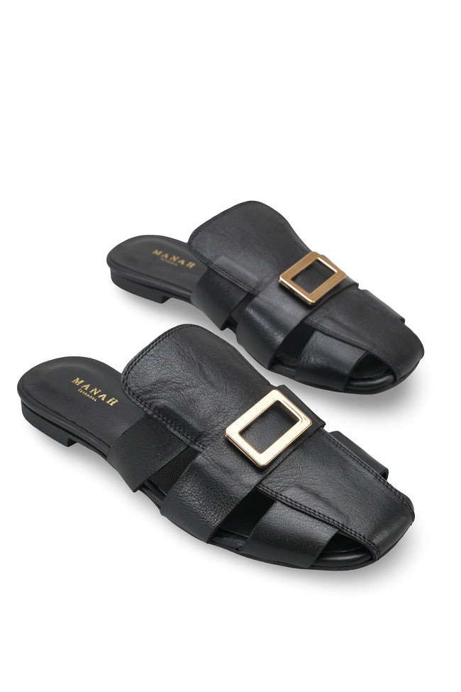 Mary Slippers - Black